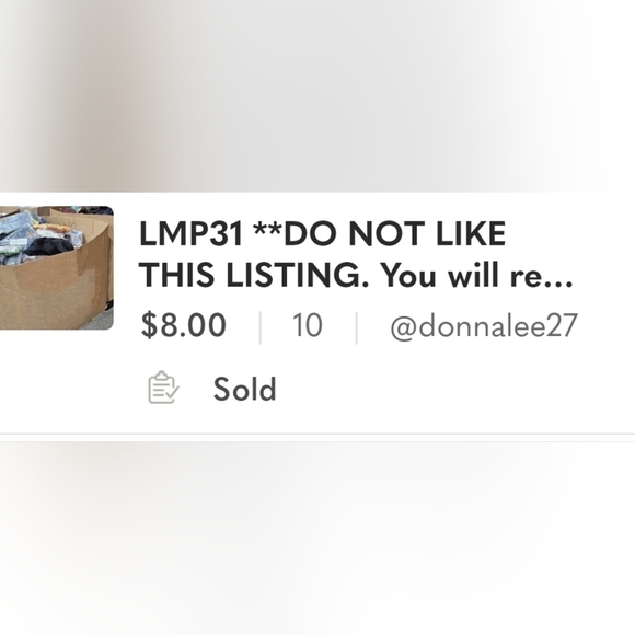 Just For donnalee27 $8 - Picture 1 of 1